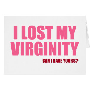 I lost my virginity