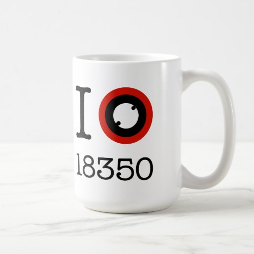 I Love 18350 Li_Ion Batteries Coffee Mug