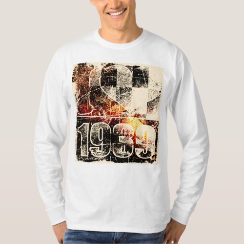 I love 1939 _  Pop art Vintage T_Shirt