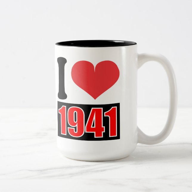 I love 1941 - Mugs (Right)