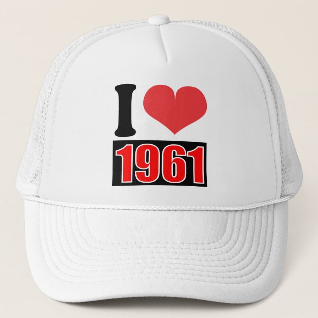 I love 1961 - Hat (Front)