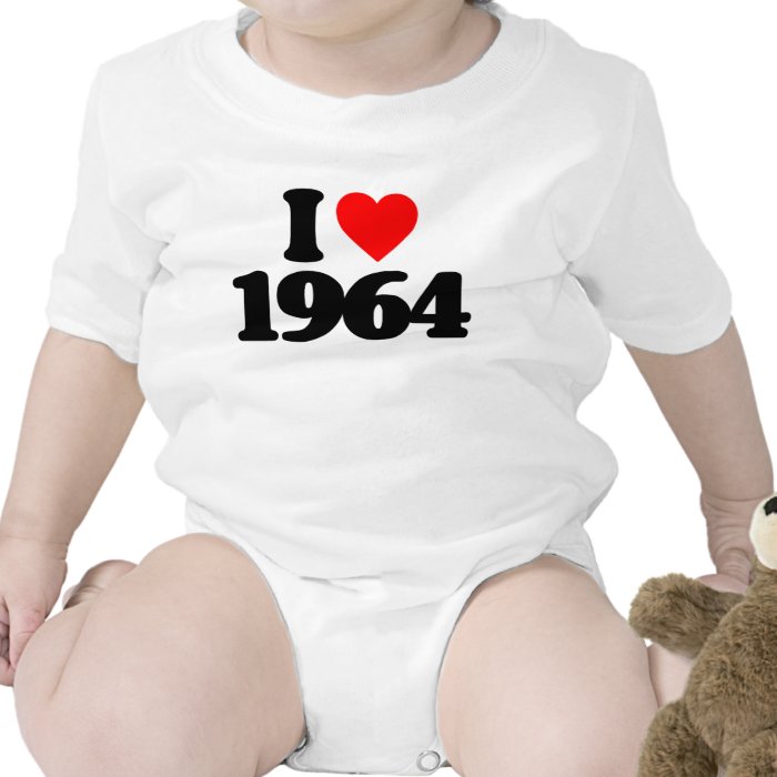 I LOVE 1964 ROMPER