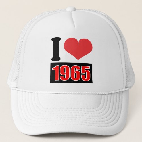 I love 1965 _ Hat