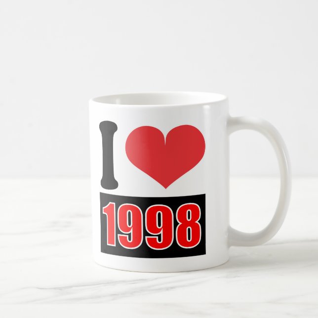 I love 1998 - Mugs (Right)