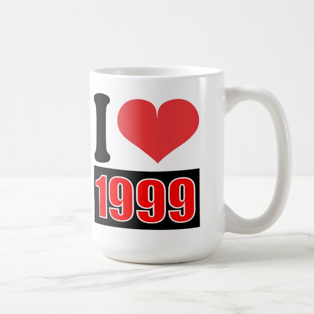 I love 1999 - Mugs (Right)