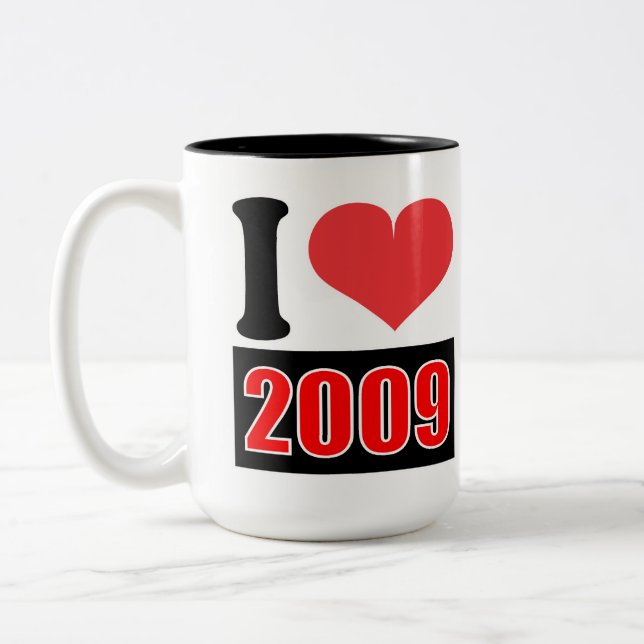 I love 2009 - Mugs (Left)