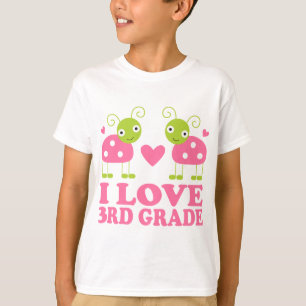 I Love 3rd Grade Ladybug T-Shirt