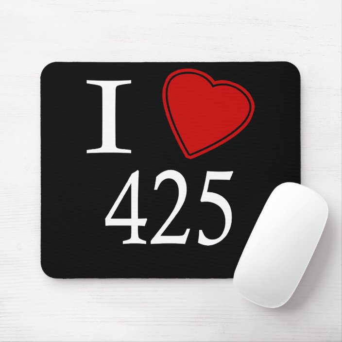I Love 425 Redmond Mousepad