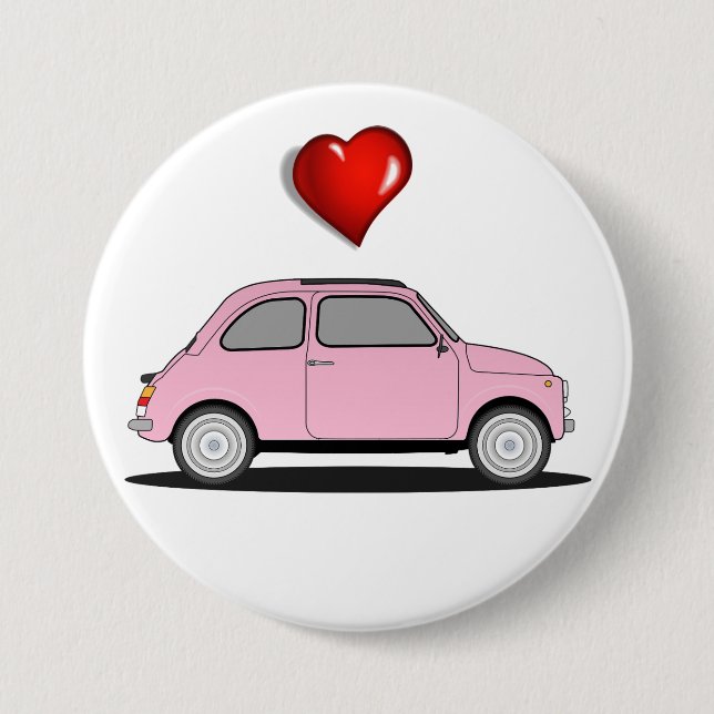 I love 500 button (Front)