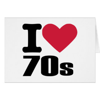 I love 70's cards