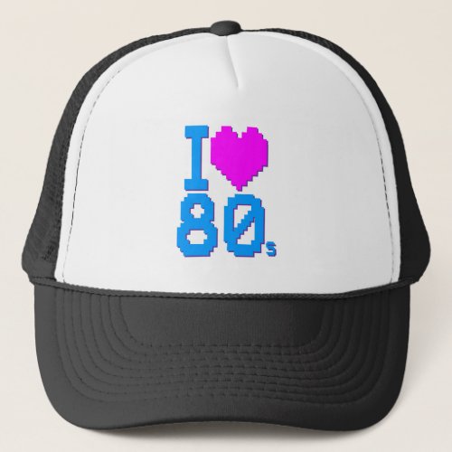 I Love 80s Hat