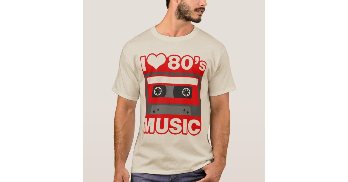 Rock Band T-Shirts From The 1980s