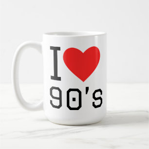 I love 90s coffee mug