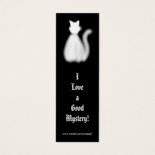 I Love a Good Mystery! bookmark Business Card Template