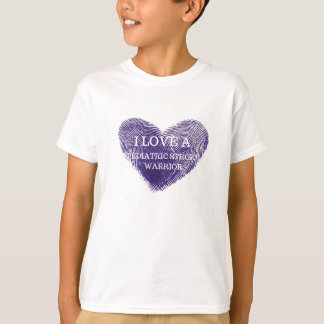 I love a pediatric stroke warrior Youth tshirt
