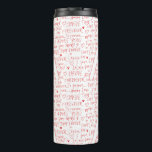 I Love A You — Personalized Initial “A” Romantic Thermal Tumbler<br><div class="desc">Celebrate love with this stylish “I love A you” design — perfect for anyone whose name starts with the letter A. Whether it’s for Alex, Anna, Adam, or any special person with an A name, this romantic design makes a sweet and thoughtful gift. Ideal for Valentine’s Day, anniversaries, birthdays, or...</div>