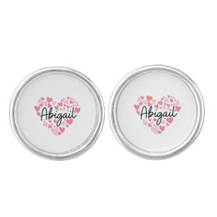 I love Abigail Cufflinks