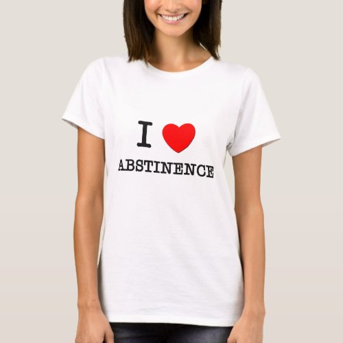 I Love Abstinence T_Shirt