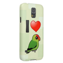 I Love Abyssinian Lovebirds Case-Mate Barely There Samsung Galaxy S5 Case