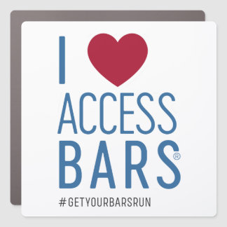 I Love Access Bars! Car Magnet
