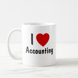 I Love Accounting Coffee Mug