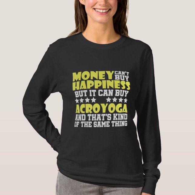 I Love Acroyoga Acro Yoga Acro Ninja Lifting Other T-Shirt (Front)