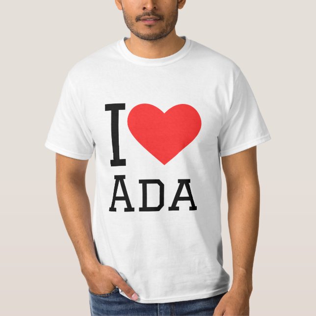 I love ada T-Shirt (Front)