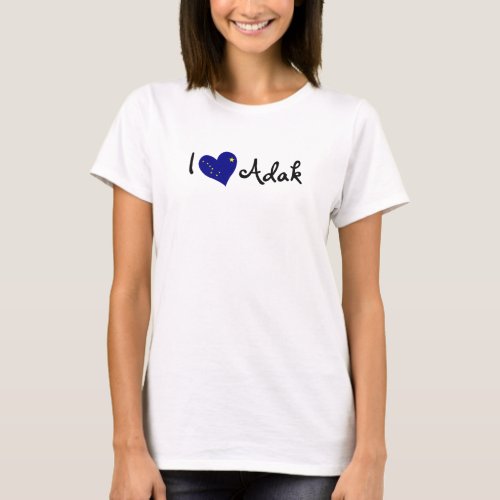 I Love Adak T_Shirt