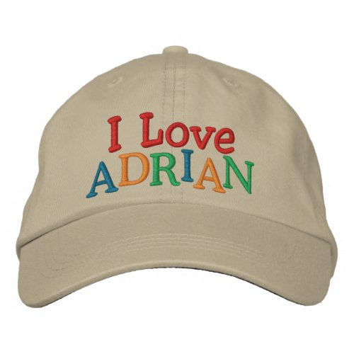 I LOVE ADRIAN Cap by SRF