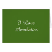 I Love Aerobatics (Front Horizontal)