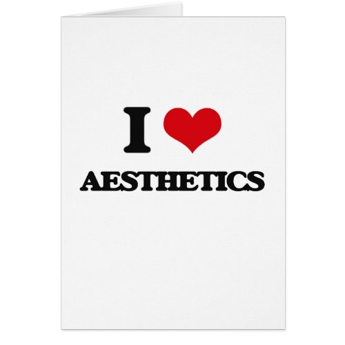 I Love Aesthetics
