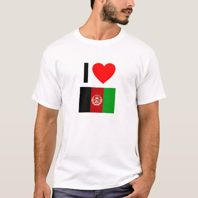 i love afghanistan T-Shirt (Front)