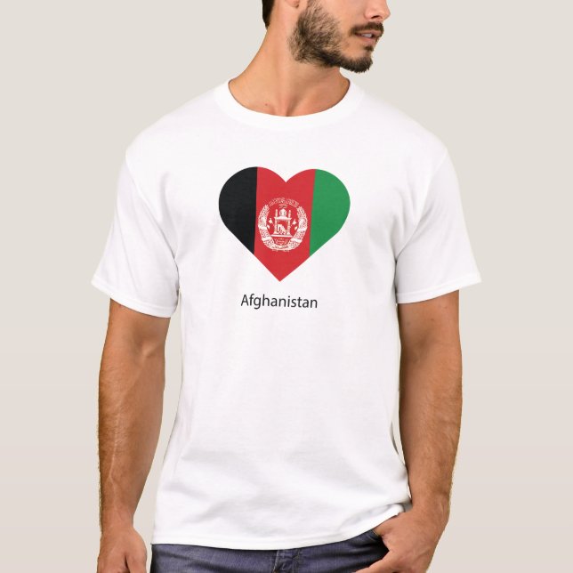 I Love Afghanistan T-Shirt (Front)
