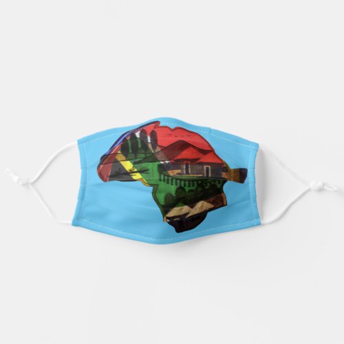 I love Africa Adult Cloth Face Mask