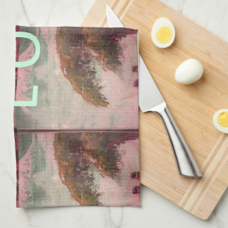 I Love Africa – Cultural Landscape Pattern Kitchen Towel