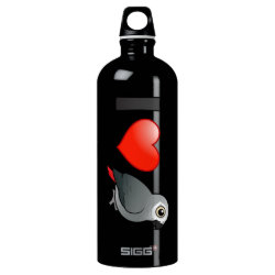 I Love African Grey Parrots SIGG Traveller Water Bottle (0.6L)