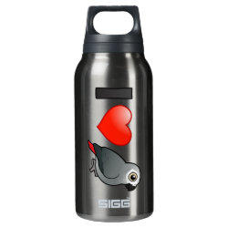 I Love African Grey Parrots SIGG Thermo Bottle (0.5L)