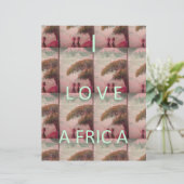 I Love Africa Hakuna Matata Kilimanjaro Mountain A (Standing Front)