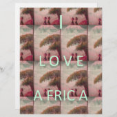 I Love Africa Hakuna Matata Kilimanjaro Mountain A (Front/Back)