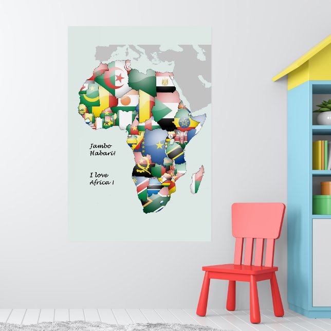 I Love Africa Poster (Nursery 1)