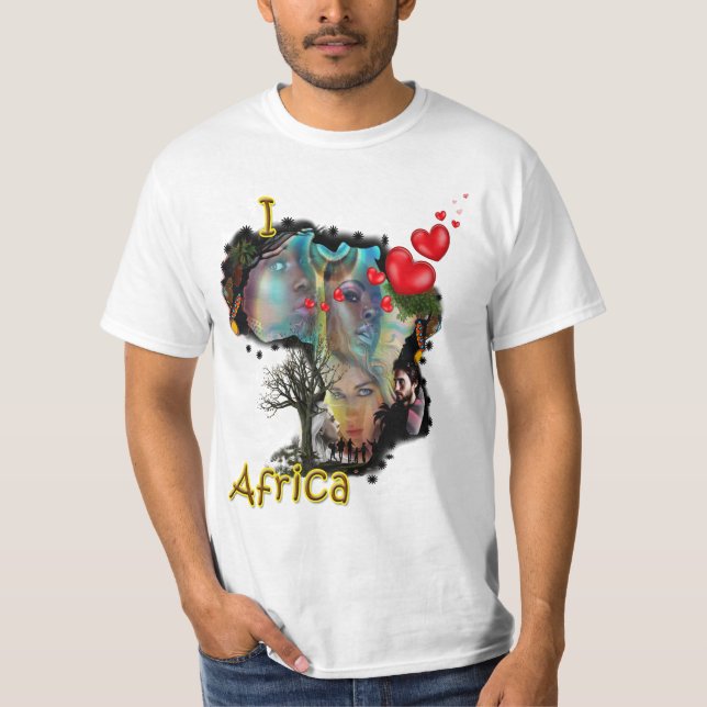 I love Africa T-Shirt (Front)