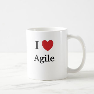 I Love Agile Project Manager Quote PMO Team Gift Coffee Mug