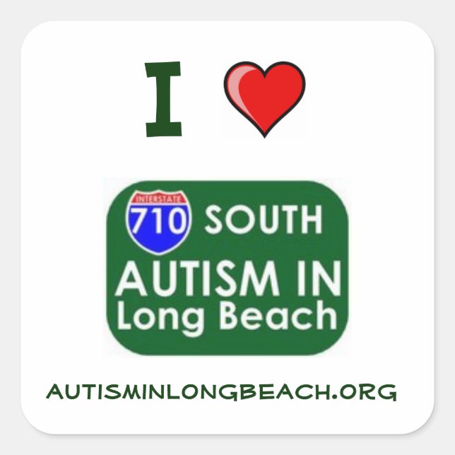 I love AILB Sticker (Front)