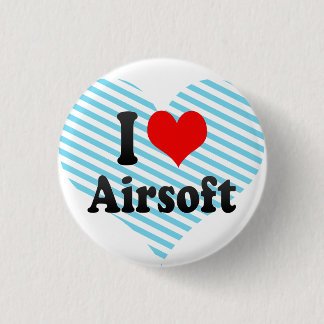 I love Airsoft Pinback Button