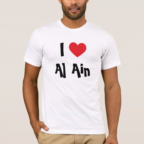 I Love Al Ain T_Shirt