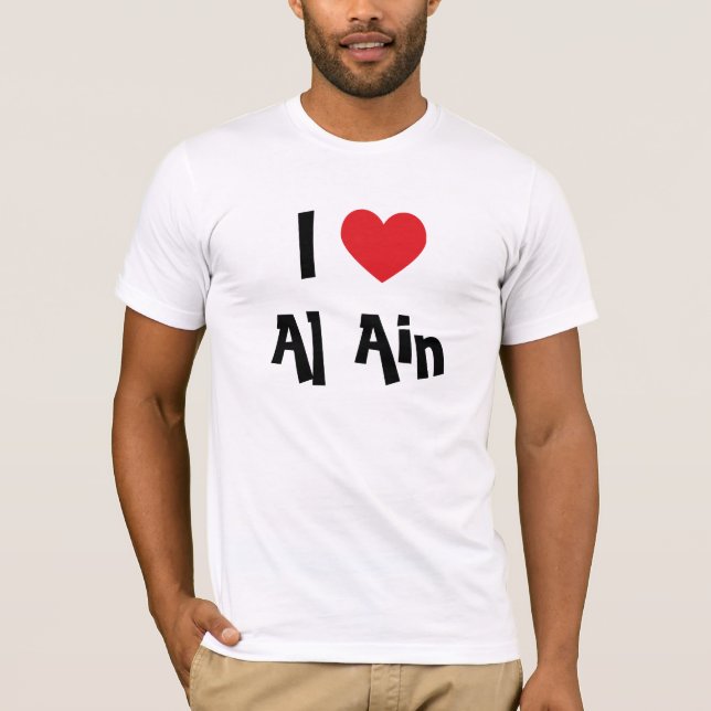 I Love Al Ain T-Shirt (Front)