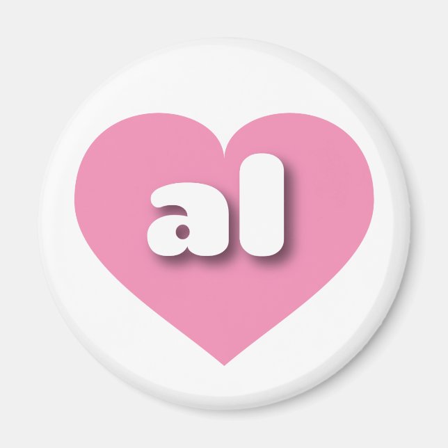 I love Alabama - al pink heart  Magnet (Front)