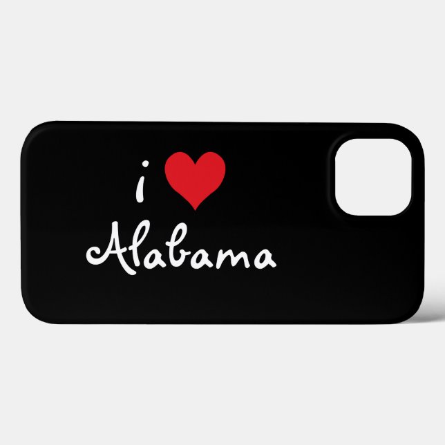 I Love Alabama Case-Mate iPhone Case (Back (Horizontal))