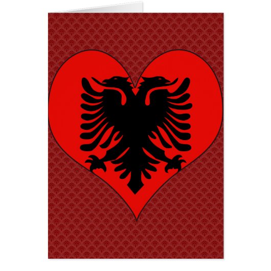 I Love Albania Cards (Front)