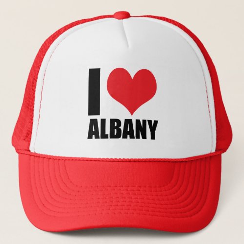 I love Albany Trucker Hat